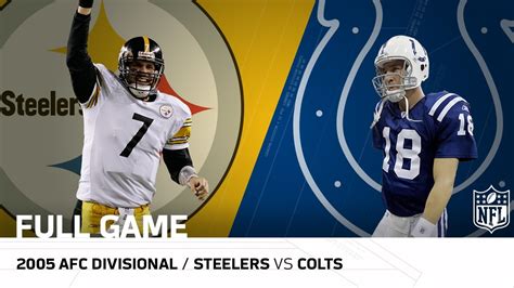 steelers vs colts 2005 playoffs.